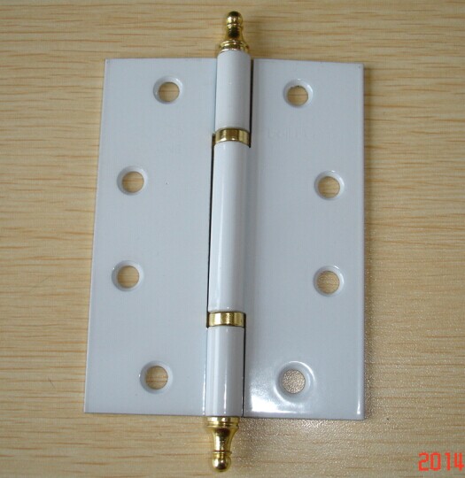 4X3X2-2bb三齒皇冠頭合頁(白色）