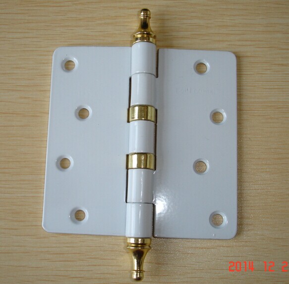 4X4X2.7mm-2bb皇冠頭合頁(yè)（白塑）